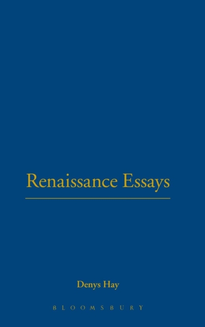 Renaissance Essays, Hardback Book