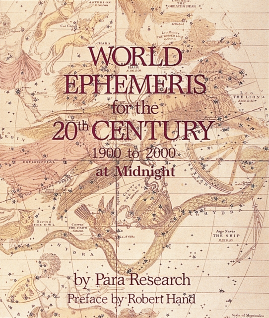 World Ephemeris : 20th Century, Midnight, Paperback / softback Book