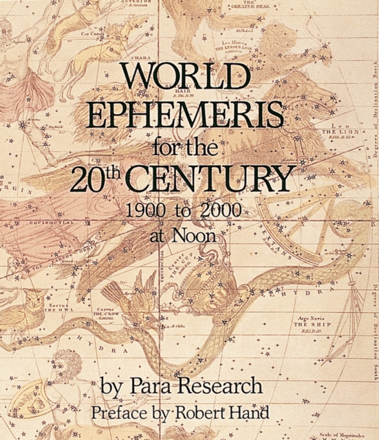 World Ephemeris : 20th Century, Noon, Paperback / softback Book