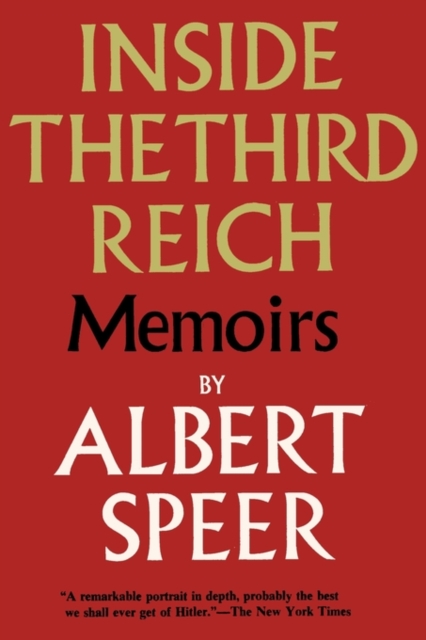 Inside the Third Reich, Paperback / softback Book