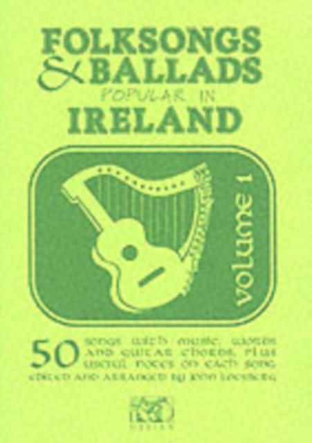 Folksongs & Ballads Popular in Ireland Vol. 1, Book Book