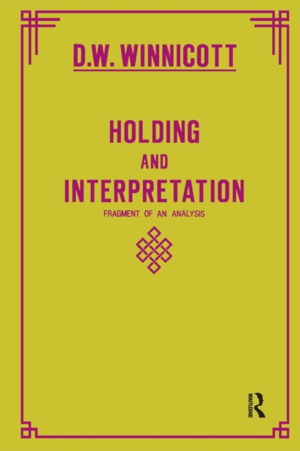 Holding and Interpretation : Fragment of an Analysis, Paperback / softback Book