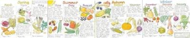 Seasonal Fruit and Vegetables Wallchart, Wallchart Book