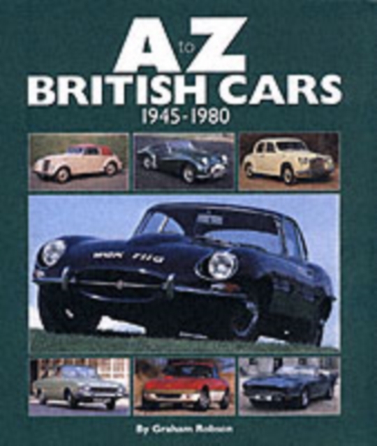 A-Z British Cars 1945-1980, Hardback Book