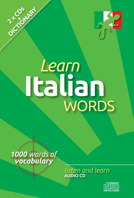 Learn Italian Words, CD-Audio Book