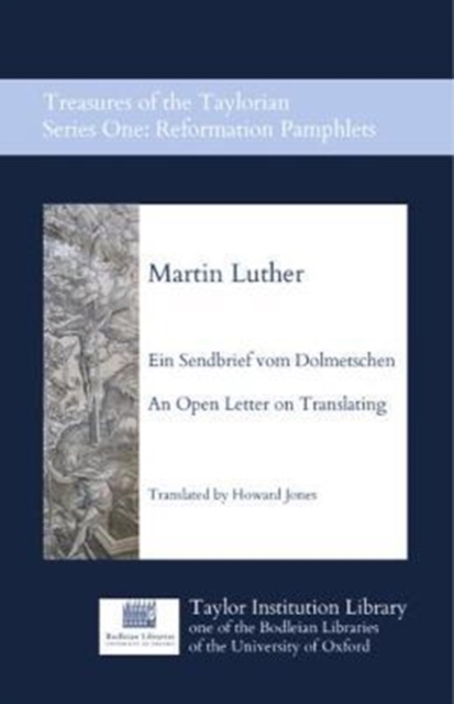 Ein Sendbrief vom Dolmetschen - An Open Letter on Translating, Paperback / softback Book