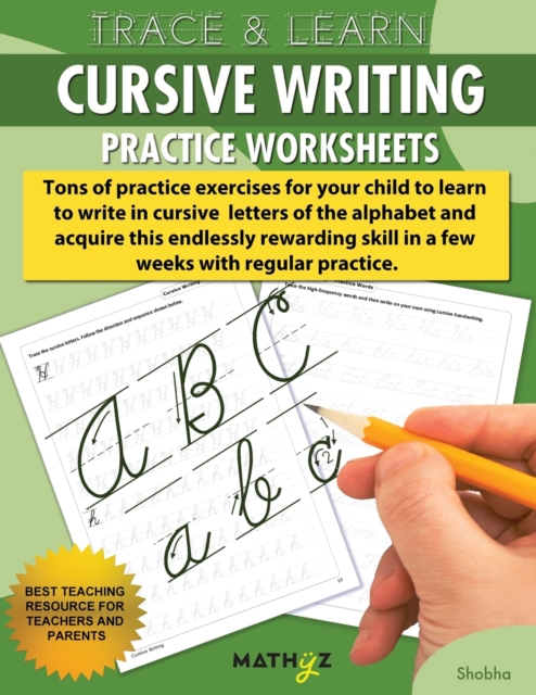 Trace & Learn - Cursive Writing : Practice Worksheets, Paperback / softback Book