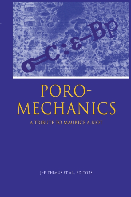 Poromechanics : Proceedings of the 1st Biot conference, PDF eBook