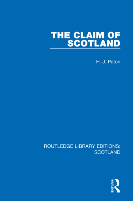 The Claim of Scotland, EPUB eBook