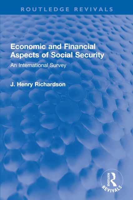 Economic and Financial Aspects of Social Security : An International Survey, EPUB eBook