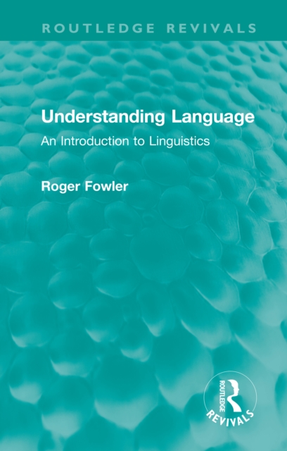 Understanding Language : An Introduction to Linguistics, PDF eBook