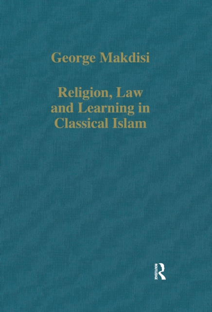 Religion, Law and Learning in Classical Islam, PDF eBook