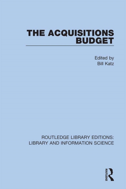 The Acquisitions Budget, EPUB eBook