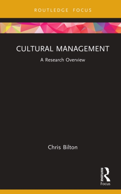 Cultural Management : A Research Overview, PDF eBook
