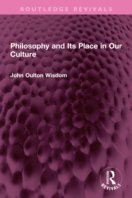 Philosophy and Its Place in Our Culture, EPUB eBook