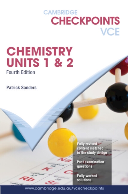 Cambridge Checkpoints VCE Chemistry Units 1&2, Paperback Book