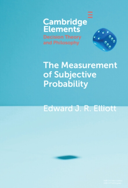 The Measurement of Subjective Probability, Hardback Book