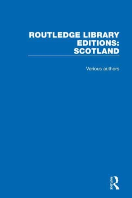 Routledge Library Editions: Scotland, Multiple-component retail product Book