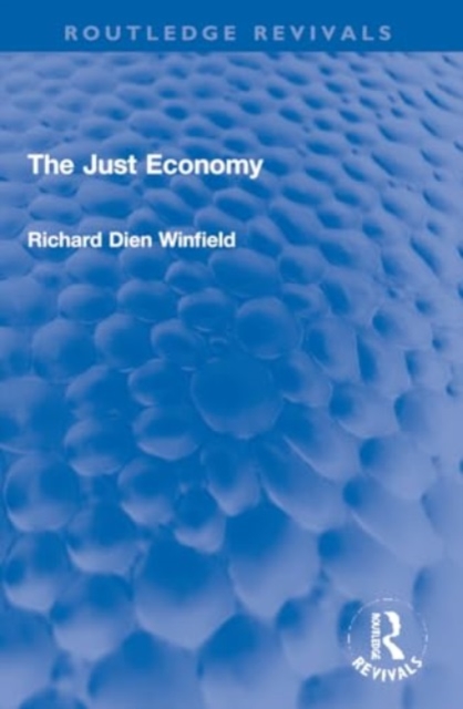 The Just Economy, Paperback / softback Book