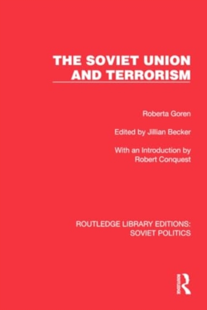 The Soviet Union and Terrorism, Hardback Book