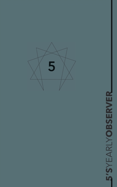 Enneagram 5 YEARLY OBSERVER Planner : Yearly planner for an enneagram type Five, Hardback Book