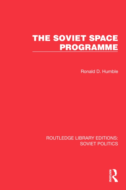 The Soviet Space Programme, PDF eBook