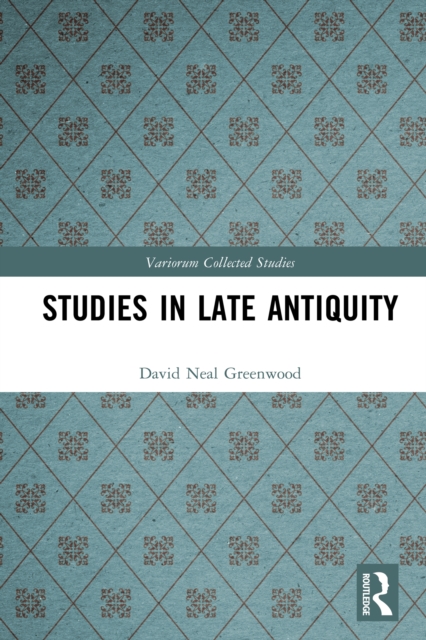 Studies in Late Antiquity, EPUB eBook