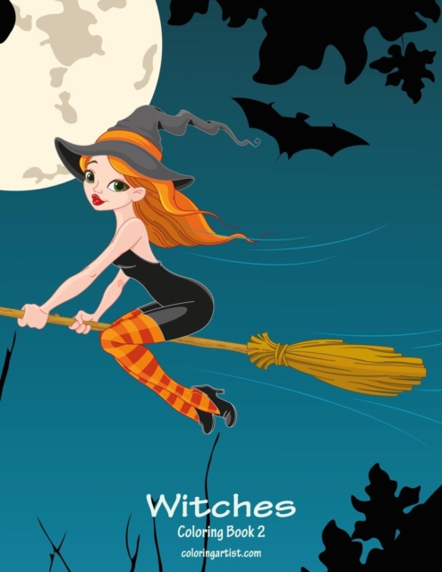 Witches Coloring Book 2, Paperback / softback Book