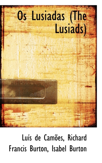 OS Lusiadas (the Lusiads), Paperback / softback Book
