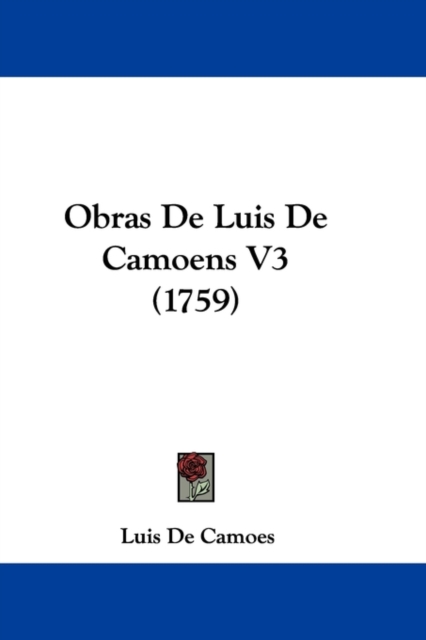 Obras De Luis De Camoens V3 (1759), Paperback / softback Book