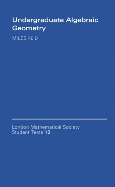 Undergraduate Algebraic Geometry, PDF eBook