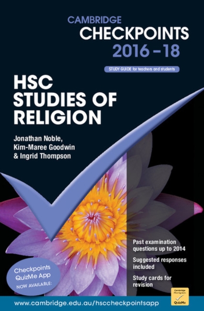 Cambridge Checkpoints HSC Studies of Religion 2016-18, Paperback / softback Book