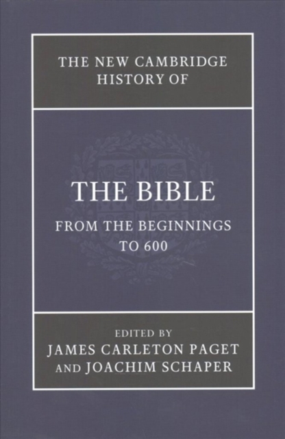 The New Cambridge History of the Bible 4 Volume Set, Multiple-component retail product Book