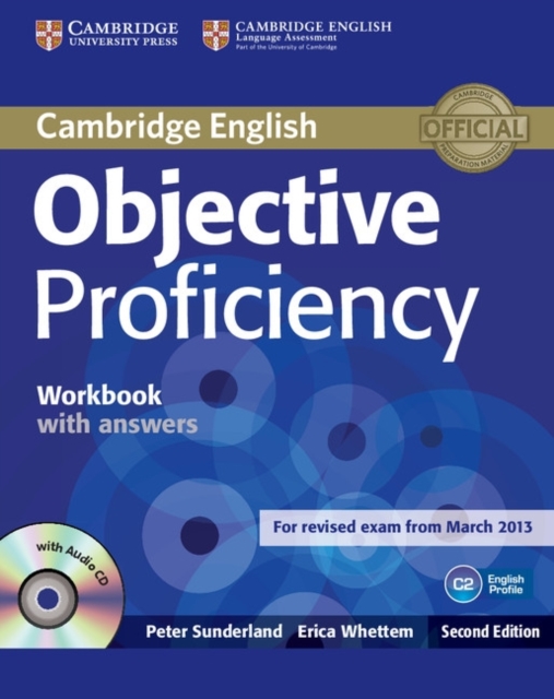 Objective Proficiency Workbook with Answers with Audio CD, Multiple-component retail product Book