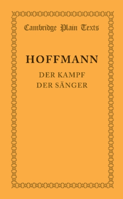Der Kampf der Sanger, Paperback / softback Book