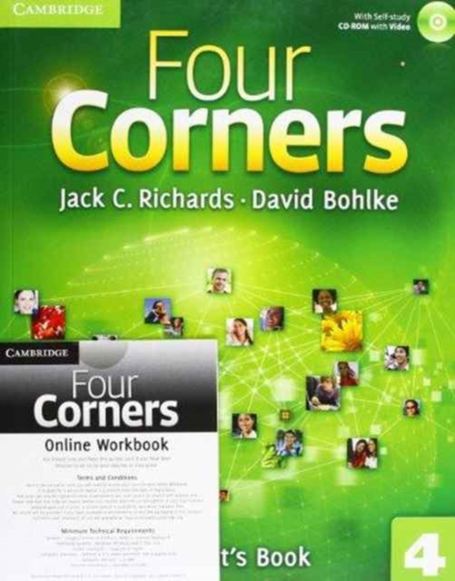 Four Corners Level 4 Student's Book with Self-study CD-ROM and Online Workbook Pack, Mixed media product Book