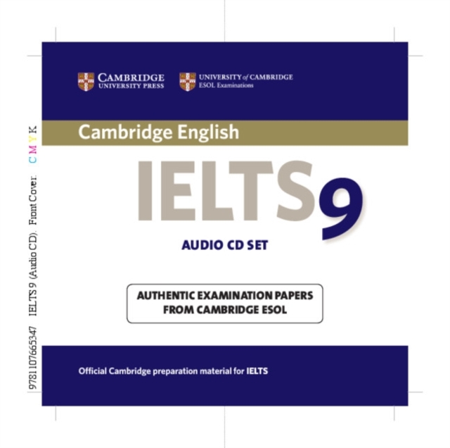 Cambridge IELTS 9 Audio CDs (2) : Authentic Examination Papers from Cambridge ESOL, CD-Audio Book