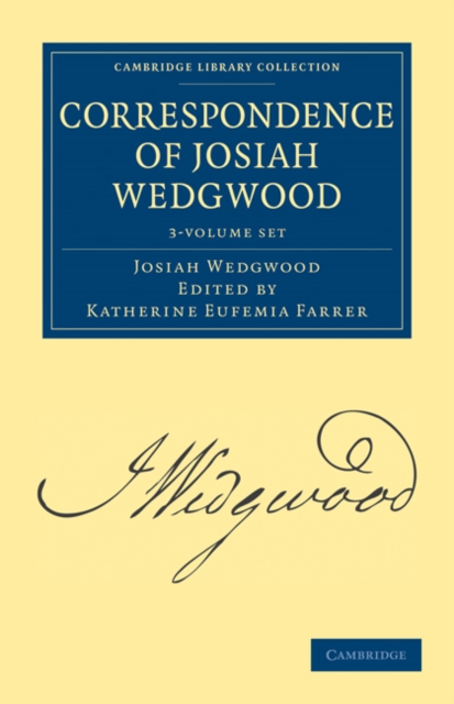 Correspondence of Josiah Wedgwood 3 Volume Set, Mixed media product Book