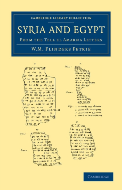 Syria and Egypt : From the Tell el Amarna Letters, Paperback / softback Book