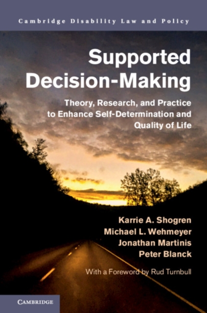 Supported Decision-Making : Theory, Research, and Practice to Enhance Self-Determination and Quality of Life, EPUB eBook
