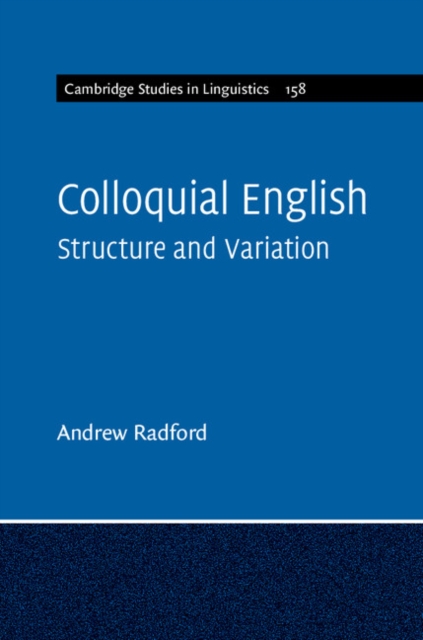 Colloquial English : Structure and Variation, PDF eBook