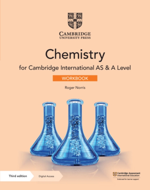 Cambridge International AS & A Level Chemistry Workbook with Digital Access (2 Years), Multiple-component retail product Book