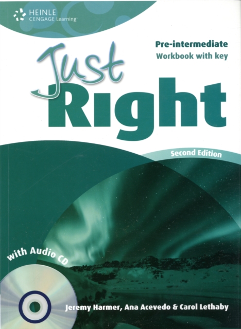 Just Right Pre-intermediate: Workbook with Key and Audio CD, Mixed media product Book