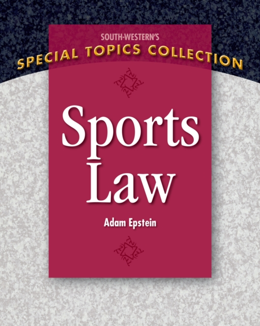 Sports Law, Paperback / softback Book