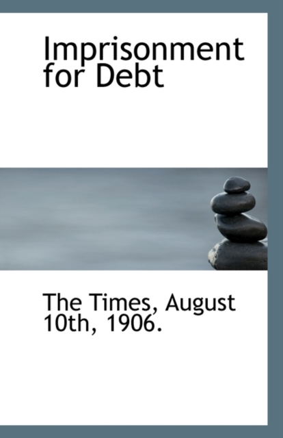 Imprisonment for Debt, Paperback / softback Book