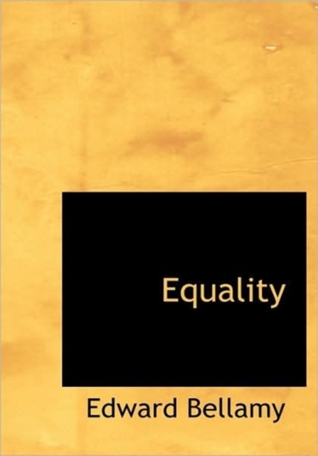 Equality, Hardback Book