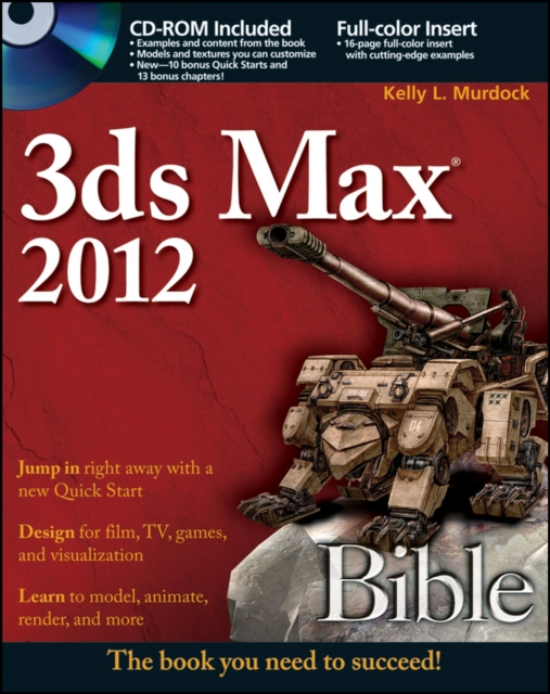 3ds Max 2012 Bible, Paperback Book