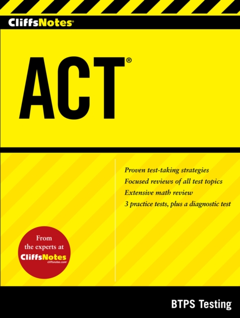 CliffsNotes ACT, Paperback / softback Book