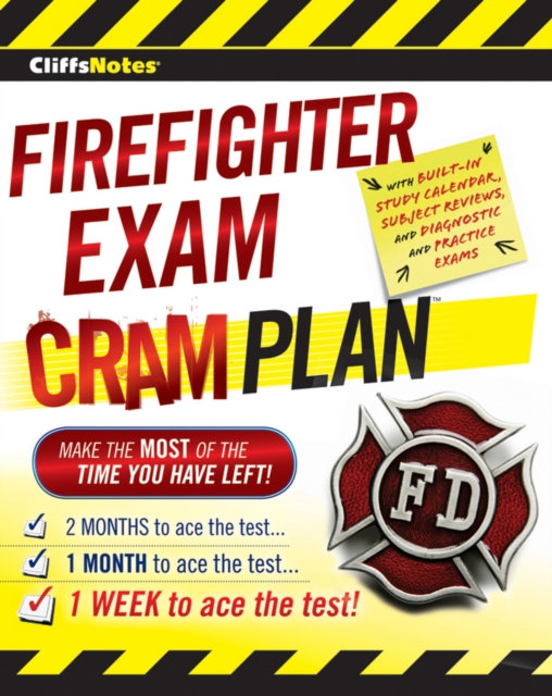 CliffsNotes Firefighter Exam Cram Plan, Paperback / softback Book