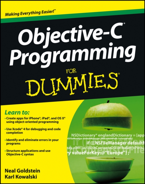 Objective-C Programming For Dummies, EPUB eBook
